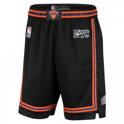 NBA New York Knicks 21-22 city shorts Noir